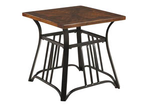 Image for Zanilly Two-Tone Square End Table