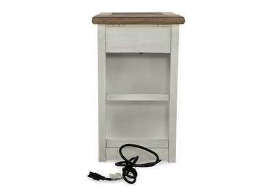 Bolanburg Chairside End Table with USB Ports & Outlets,Signature Design By Ashley