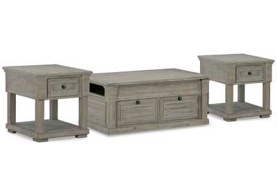 Moreshire Coffee Table with 2 End Tables