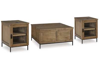 Torlanta Coffee Table with 2 End Tables,Signature Design By Ashley