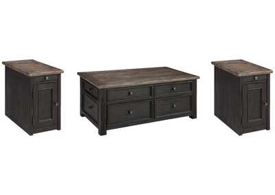 Tyler Creek Coffee Table with 2 End Tables