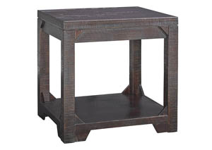 Image for Rogness Rustic Brown Rectangular End Table