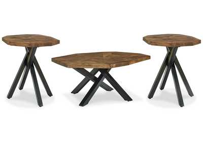 Image for Haileeton Coffee Table with 2 End Tables