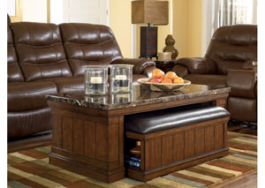 Image for Merihill Cocktail Table w/ Ottoman