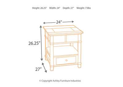 Gately End Table,Signature Design By Ashley