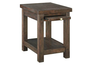Image for Windville Dark Brown Chair Side End Table