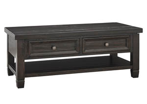 Image for Townser Grayish Brown Rectangular Cocktail Table