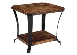 Image for Taddenfeld Medium Brown Rectangular End Table
