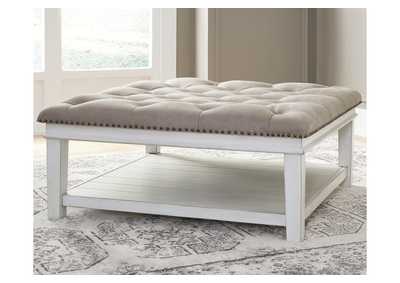 Kanwyn Upholstered Ottoman Coffee Table,Signature Design By Ashley