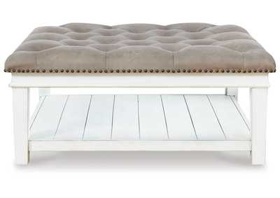 Kanwyn Upholstered Ottoman Coffee Table,Signature Design By Ashley