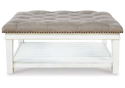 Kanwyn Upholstered Ottoman Coffee Table,Signature Design By Ashley