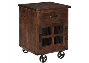 Image for Norlandon Medium Brown Square End Table