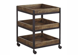 Image for Viggani Two-Tone Square End Table