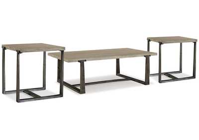 Dalenville Coffee Table with 2 End Tables