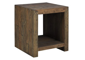 Image for Sommerford Brown Rectangular End Table