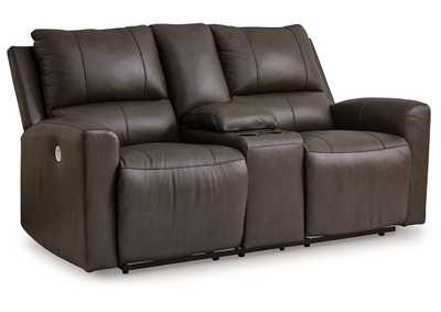 Boxmere Power Reclining Loveseat with Console,Signature Design By Ashley