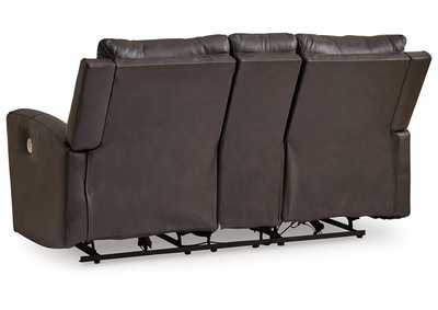 Boxmere Power Reclining Loveseat with Console,Signature Design By Ashley