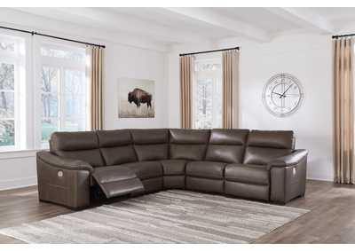 Salvatore 5-Piece Power Reclining Sectional,Signature Design By Ashley