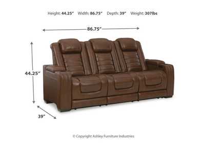 Backtrack Power Reclining Sofa,Signature Design By Ashley