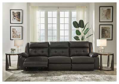 Mackie Pike 3-Piece Power Reclining Sectional Sofa,Signature Design By Ashley