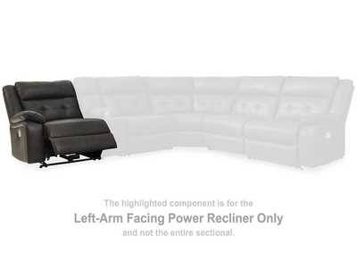 Mackie Pike 2-Piece Power Reclining Sectional Loveseat,Signature Design By Ashley