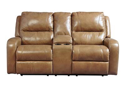 Image for Roogan Blondie Double Reclining Loveseat w/Console