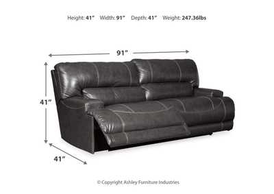 McCaskill Power Reclining Sofa, Loveseat and Recliner,Signature Design By Ashley