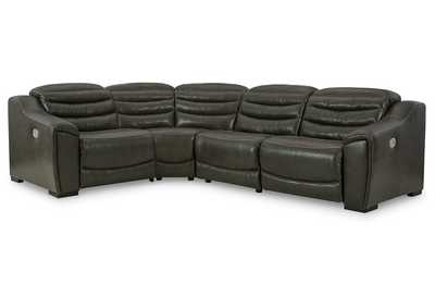 Center Line 4-Piece Power Reclining Sectional,Signature Design By Ashley