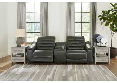 Center Line 3-Piece Power Reclining Loveseat with Console,Signature Design By Ashley