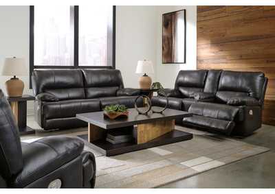 Mountainous Power Reclining Sofa, Loveseat and Recliner,Signature Design By Ashley