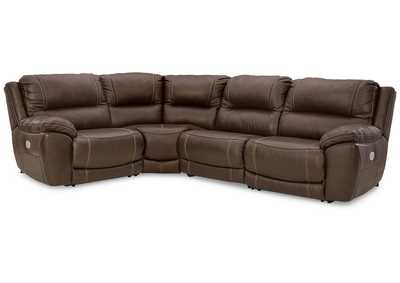 Dunleith 4-Piece Power Reclining Sectional,Signature Design By Ashley