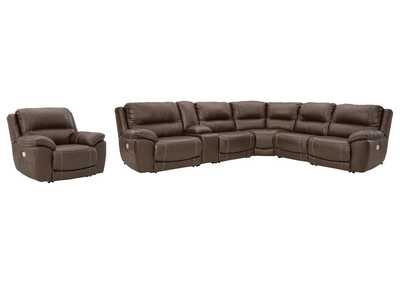 Dunleith 6-Piece Sectional with Recliner,Signature Design By Ashley