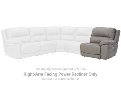 Dunleith 3-Piece Power Reclining Sectional Sofa,Signature Design By Ashley