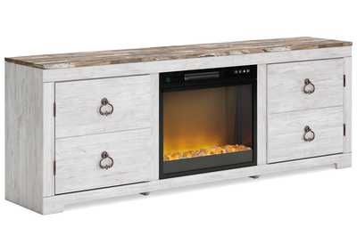 Image for Willowton TV Stand with Electric Fireplace