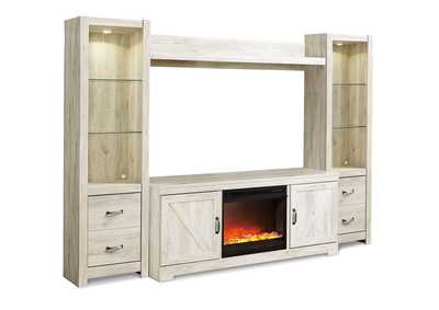 Image for Bellaby 4-Piece Entertainment Center with Fireplace