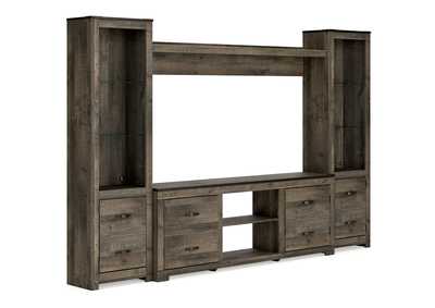 Image for Trinell 4-Piece Entertainment Center