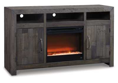 Mayflyn Large TV Stand with Fireplace,Signature Design By Ashley