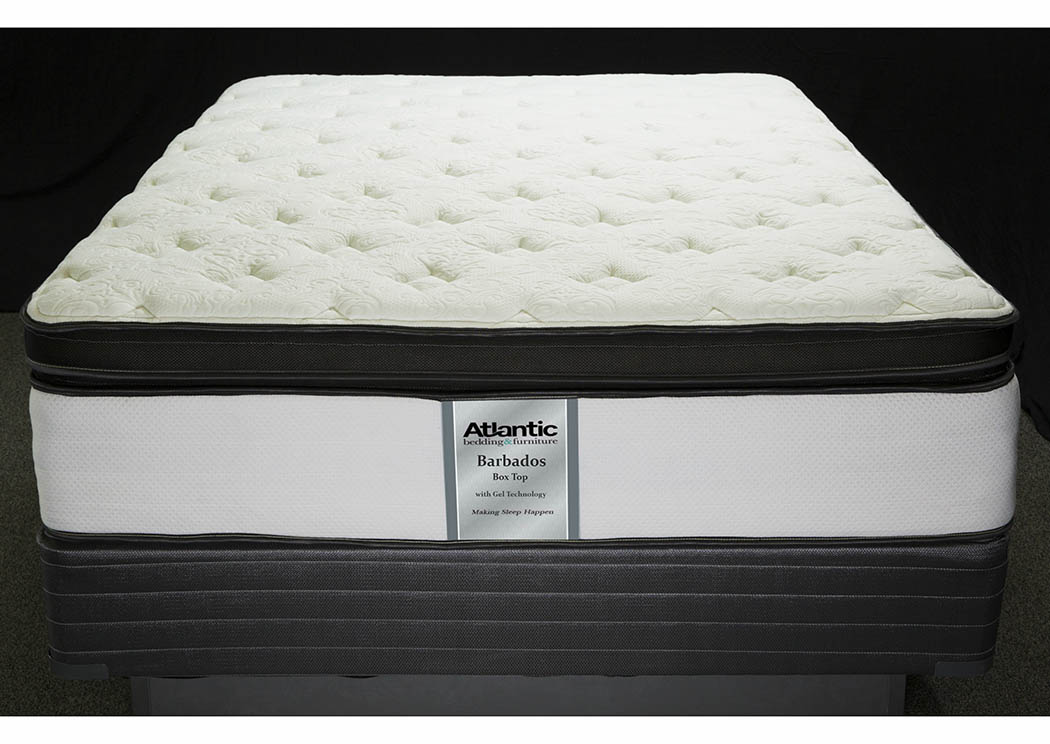 Barbados King Foam Encased/Box Top Mattress,Atlantic Bedding & Furniture