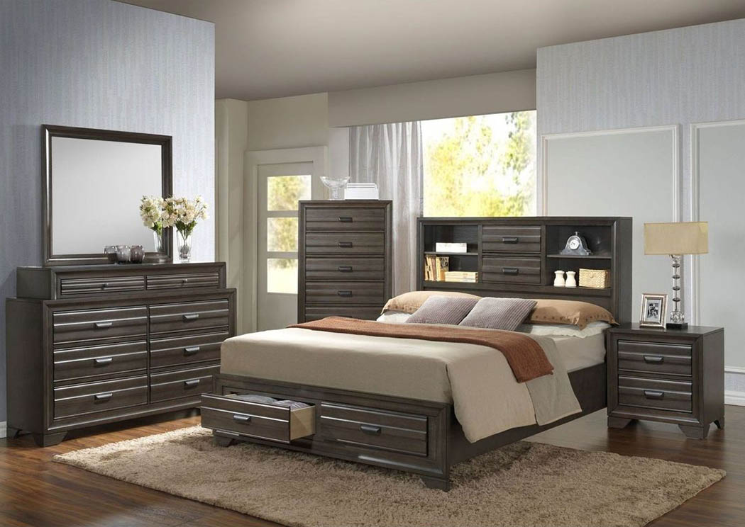Bowie King Bed ,Atlantic Bedding & Furniture