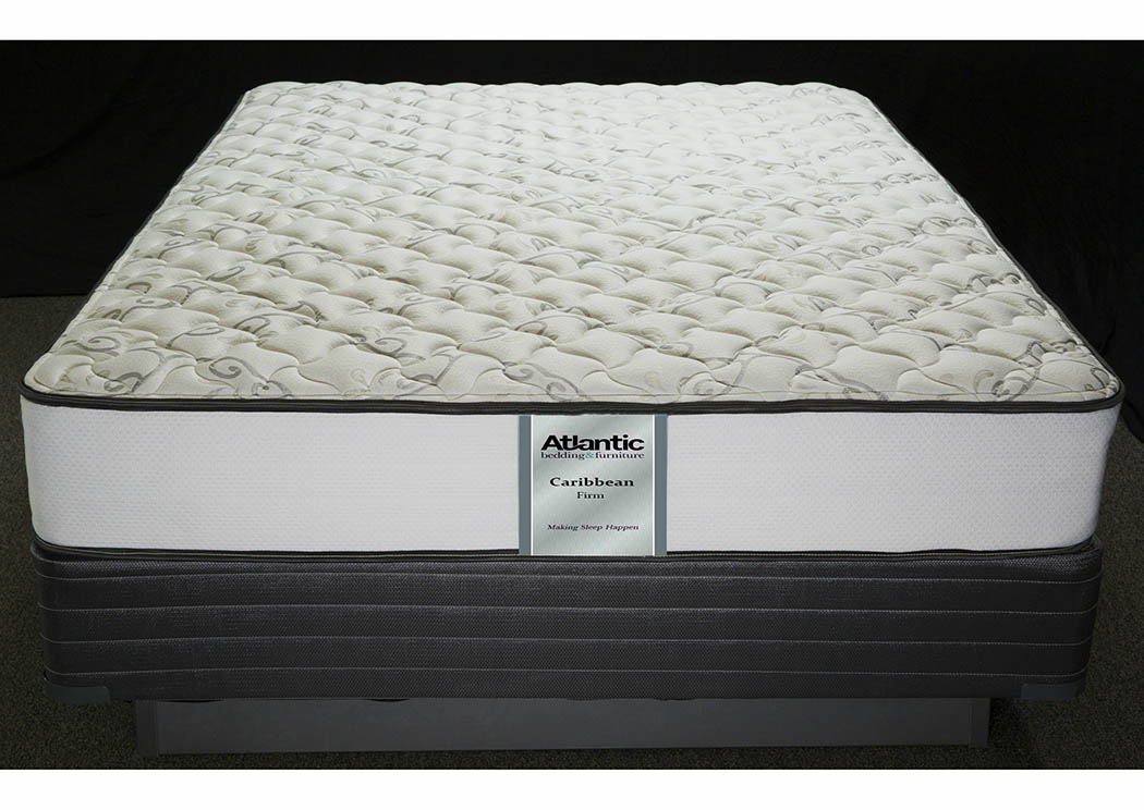 Caribbean Firm Twin XL Foam Encased/Quilt. Gel Mattress,Atlantic Bedding & Furniture