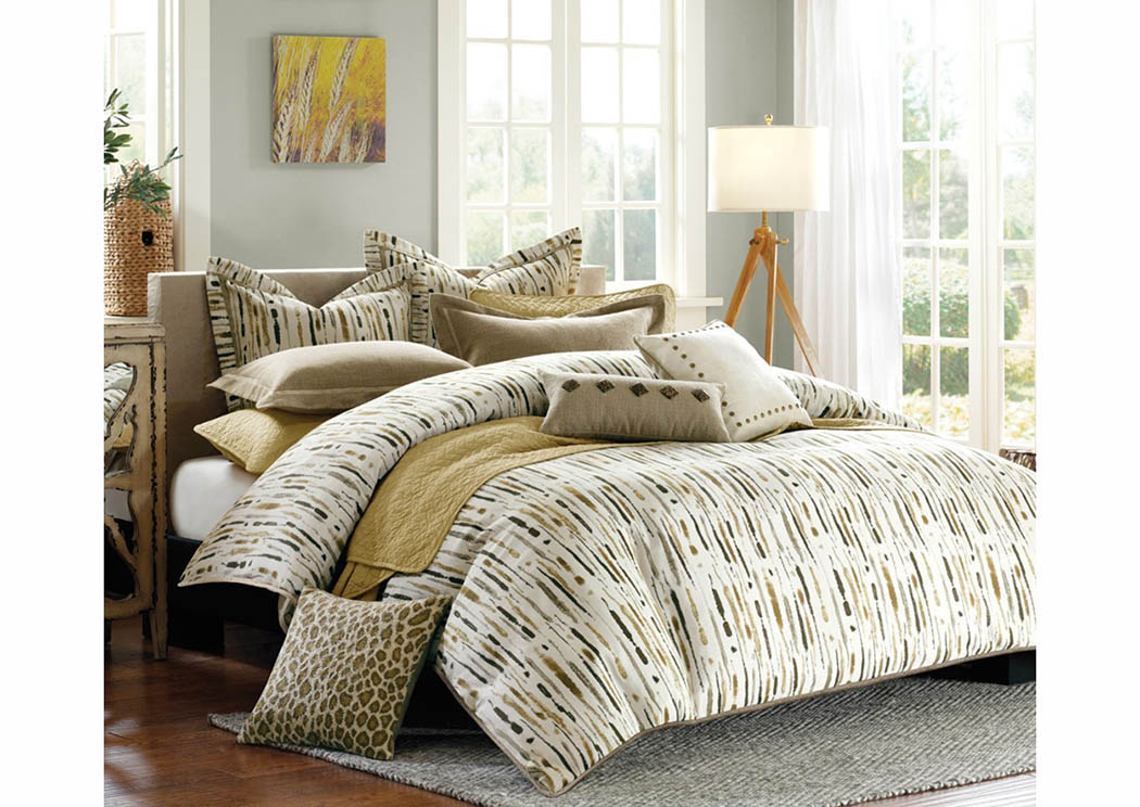Hopecrest King Comforter Set,Atlantic Bedding & Furniture