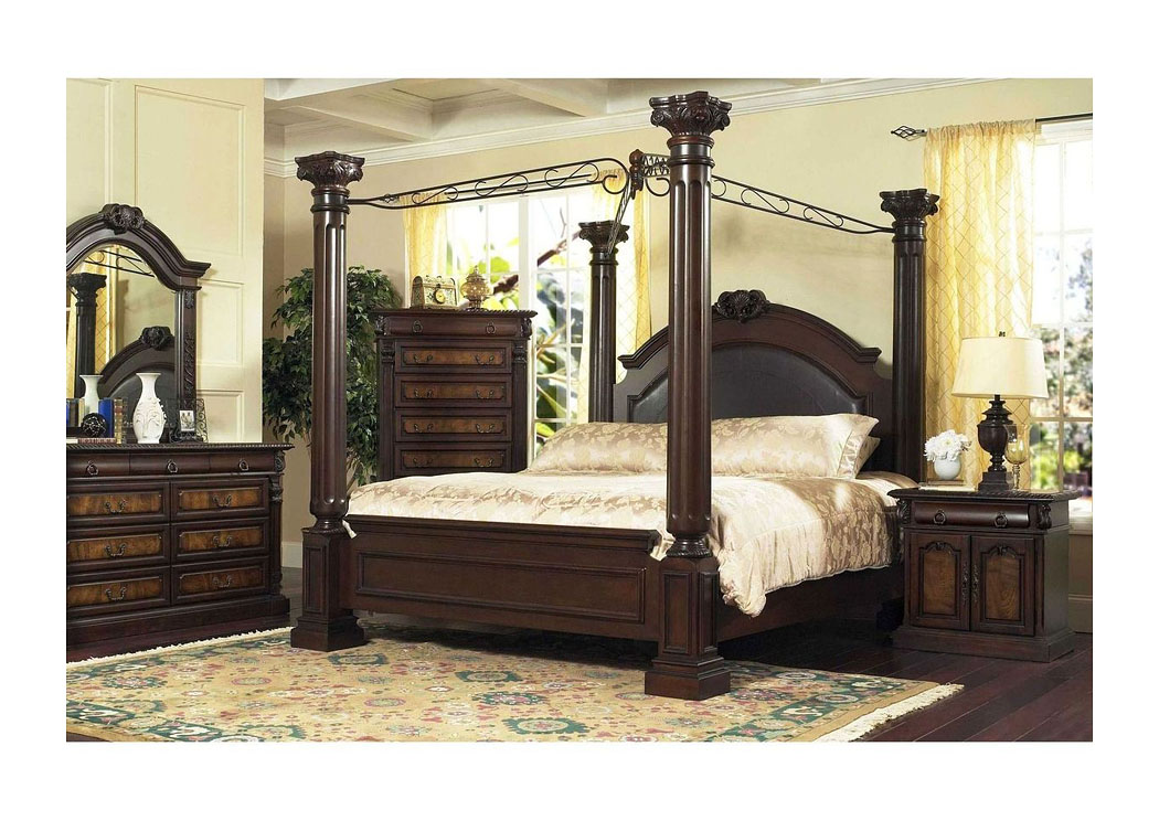 Montecito Queen Bed,Atlantic Bedding & Furniture