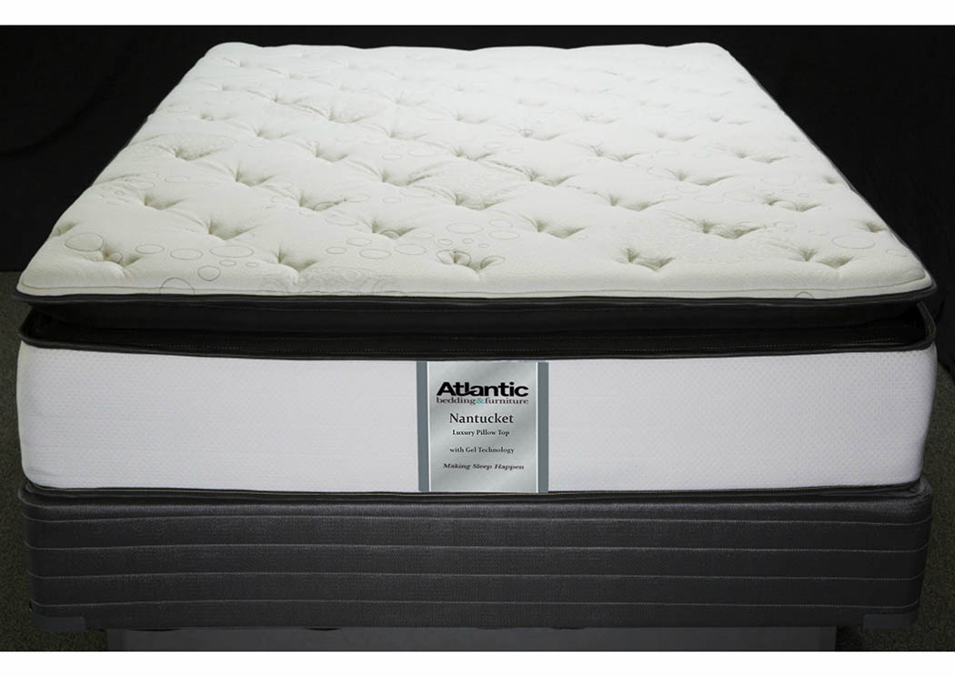 Nantucket Twin XL Quant Ind Coil/Quilt Gel Mattress,Atlantic Bedding & Furniture