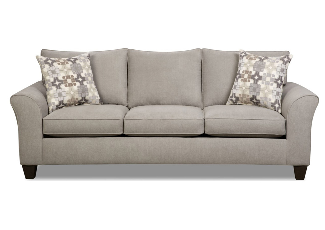 Addison Grey/Jetson Moonstone Sofa ,Atlantic Bedding & Furniture