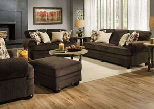 Image for Sunflower Brown Ottoman