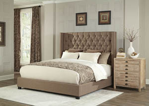 9247 Brooks Copper Queen Upholstered Bed