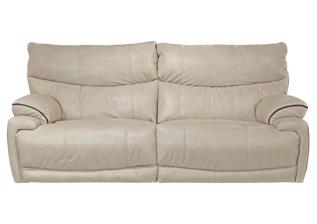 Larkin Buff Lay Flat Reclining Sofa,ABF Catnapper