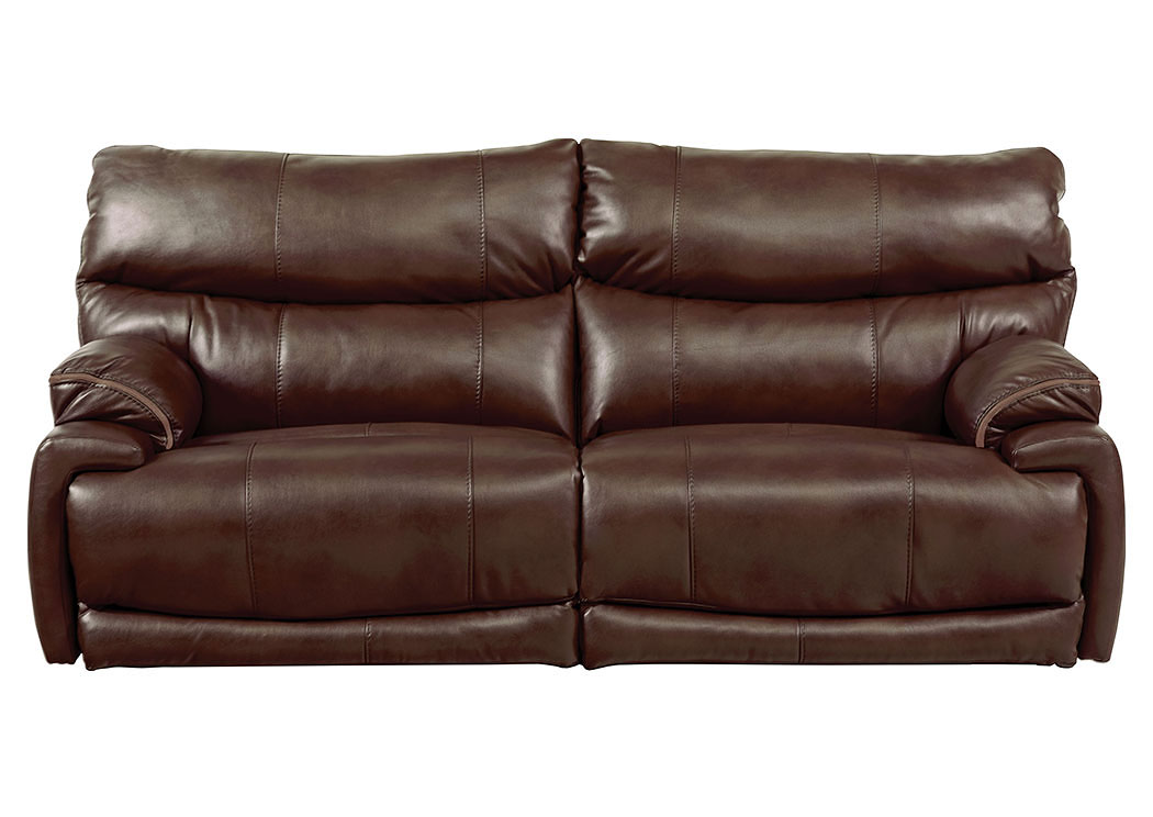 Larkin Coffee Lay Flat Reclining Sofa,ABF Catnapper