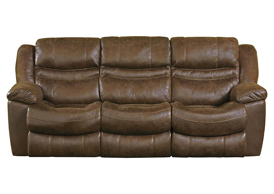 Valiant Marble Power Reclining Sofa w/3 Recliner & Drop Down Table,ABF Catnapper