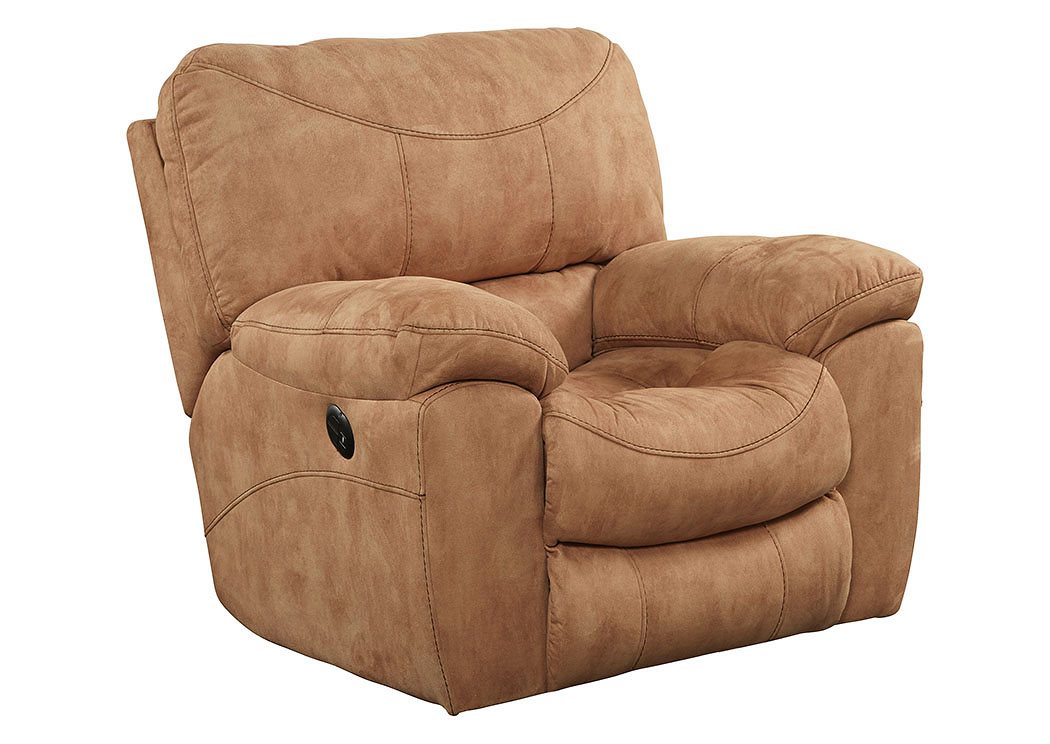 Terrance Caramel Rocker Recliner,ABF Catnapper